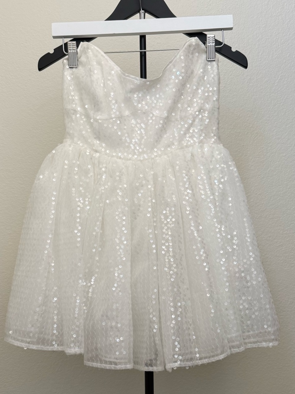 Selkie Like New Frosted Veuve XS Sequin Party Dress - Picture 10 of 10